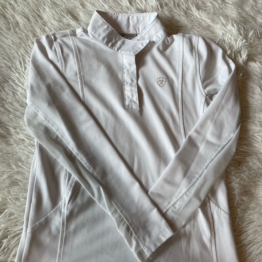 Ariat Kids Long Sleeve Show Shirt